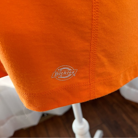 Dickies Performance System Tee Shirt Size Small Orange - Picture 6 of 11